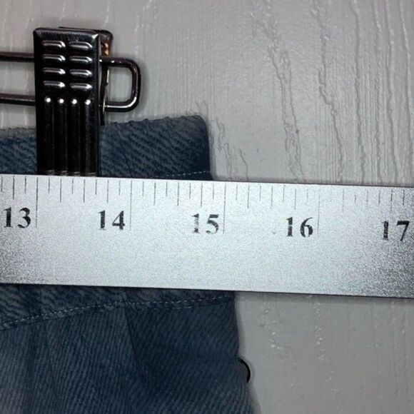 Lucy Indigo Culottes Wide Leg Capri Size M - Picture 6 of 13